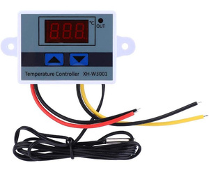 ตัวควบคุมอุณหภูมิแบบดิจิตอล 24V AC110-220V USB ABS พร้อมรองรับ OEM สำหรับตู้ฟักไข่ ช่วงอุณหภูมิ -50C~110C มาตรฐาน IP56 - Product Image 1