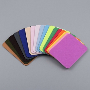 Remendo Retangular Colorido de Imitação de Jeans Termocolante e Recortável para Decoração de Chapéus, Joelhos e Cotovelos e Reparo de Roupas - Product Image 2