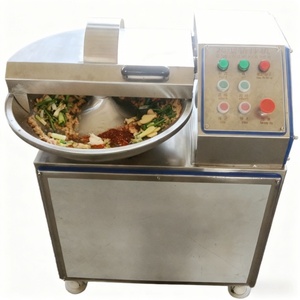 Coupe-viande à grande vitesse 40 80 125L en acier inoxydable, machine de découpe automatique pour la préparation de pâtes à base de poisson, <span class=keywords><strong>poulet</strong></span>, porc, bœuf - Product Image 2