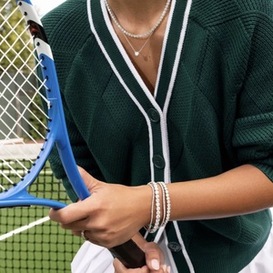 Huazhong Gembased on size Fine Jewelry Moissanite Tennis <b>Chain</b> 9k 10k 14k 18k Gold Moissanite Tennis Bracelet Custom Jewelry - Product Image 3