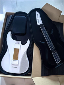 Versandfertige <span class=keywords><strong>AeroBand</strong></span> Reise-E-Gitarre mit Geräuschdämpfung, Abnehmbarem Griffbrett, Eingebautem Lautsprecher, Schlagzeug-System und ABS-Korpus mit Verbesserter Tasche - Product Image 2