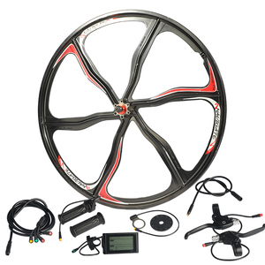 Moteur de vélo électrique CZJB 20/26 pouces 36v avant/arrière 350W en alliage de magnésium sans balais - Product Image 2