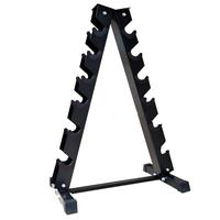Support de stockage multifonctionnel de support d'haltères de triangle de 10 couches d'équipement de forme physique de gymnase à la maison