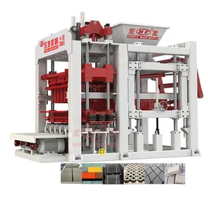 Hfb5220a Eenvoudig Te Bedienen Volautomatische Hydraulische Cement Beton Holle Blok Maken Machine Baksteen Molding Machine Prijs