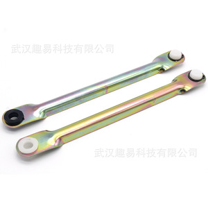Skoda Fabia Wiper Linkage Push Rod 02217 Steel Repair <b>Kit</b> 197/198 For 07-22 <b>Models</b> - Product Image 1