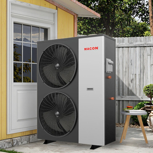 เครื่องทำน้ำร้อนแบบปั๊มความร้อนจากอากาศ ERP A+++ 12KW สำหรับโรงแรม ใช้สารทำความเย็น R290 สำหรับทำความเย็นและความร้อน พร้อมปั๊มน้ำ - Product Image 1