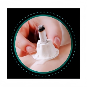 SI JI QI AI SJQA-MOXA-M002 Mini Cono de Moxa para Alivio de la Diarrea y Frío Estomacal, Calentamiento del Sistema Digestivo, Alivio del Dolor Abdominal, Mejora - Product Image 2