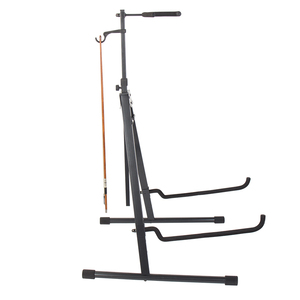 מעמד בס מתכוונן מדגם Yinyu GS930 עם וו קשת לתמיכה בטוחה של גיטרת בס לתרגול והופעה - Product Image 3