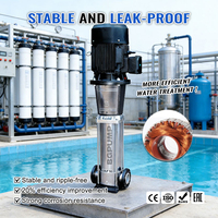 Pompe centrifuge électrique verticale multi-étages haute pression CDL/CDLF pour l'eau