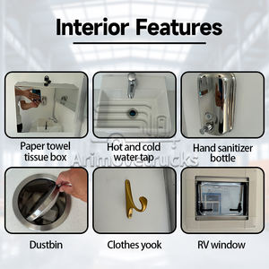 Remorque temporaire pour toilettes ventilées Premium Salle de bains et toilettes mobiles Toilettes portables de luxe à <span class=keywords><strong>vendre</strong></span> - Product Image 4