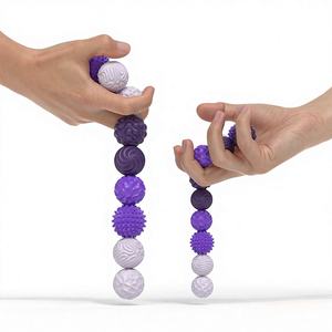 Pelotas Sensoriales Magnéticas de Silicona para Aliviar el Estrés, Texturizadas y Silenciosas, para TDAH, Tendencia 2025 - Product Image 2