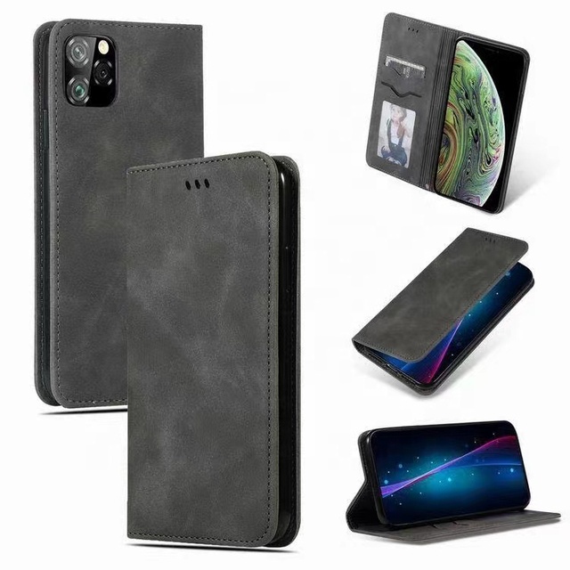 Weview Eco-friendly Waterproof Shockproof PU Leather Wallet Phone Case Holographic Design for 6/7/11/12/13/14 Pro Max