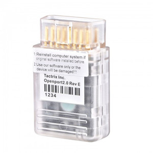 Excellent retour d'expérience : Câble Tactrix Openport 2.0 + Open Port ECUFLASH J2534 pour Toyota, Ford, Mazda, JLR, compatible avec Xentry - Product Image 1