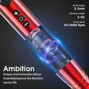 Ambition เครื่องสักคิ้วแต่งหน้าถาวรแบบดิจิทัล,เครื่องสักปากกาไร้สายสำหรับสักคิ้วริมฝีปากอายไลเนอร์ - Product Image 6