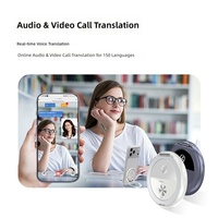 Mini traducteur vocal IA portable, 150 langues, gadget de traduction intelligent pour les voyages