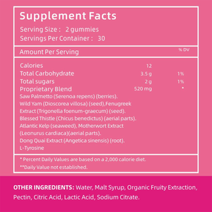 Gummies de Vitamines Naturelles pour l'Augmentation et le Rehaussement des Fesses (BBL), 60 Comprimés – Fournisseur OEM/ODM - Product Image 2