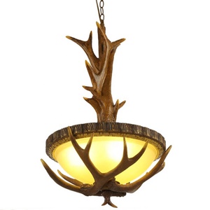 Lámpara <span class=keywords><strong>de</strong></span> techo <span class=keywords><strong>de</strong></span> estilo moderno Americano, colgante <span class=keywords><strong>de</strong></span> cuerno <span class=keywords><strong>de</strong></span> <span class=keywords><strong>ciervo</strong></span> antiguo para restaurante - Product Image 6