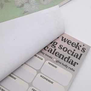 Chất lượng cao Tùy chỉnh hình tròn 3D mờ giấy <span class=keywords><strong>Pad</strong></span> tròn đầy màu sắc logo ghi chú dán - Product Image 4