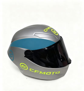 Casques de moto <span class=keywords><strong>pour</strong></span> animaux de compagnie VIRTUE, nouveaux, rouges, mini, intégraux, en ABS, doublure en mousse, <span class=keywords><strong>pour</strong></span> chats, chiens, petits animaux, sécurité, design adorable - Product Image 2