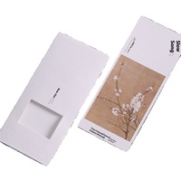 Bougeoir en céramique aromathérapie personnalisable Abat-jour de parfum Carte de soin Enveloppe Boîtes en carton après-vente Cadre photo