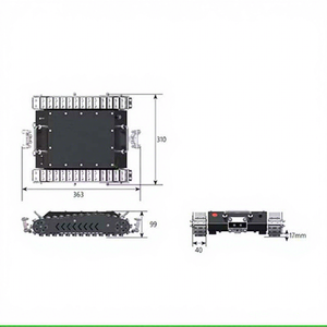 Robot industriel motorisé de haute qualité pour le nettoyage des conduites de graisse, petit robot magnétique mural - Product Image 1
