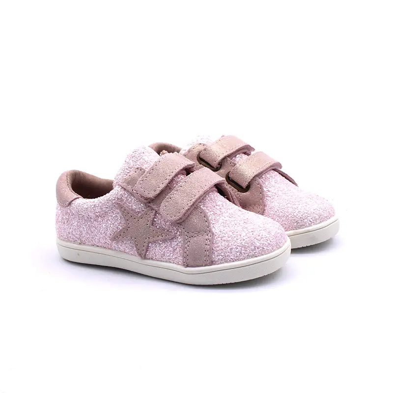 Großhandel echtes Leder Null-Tropfen-Designers minimalistisch barfuß Kleinkinder Jungen Mädchen Kleid lässig Baby Kinder Kinder-Schuhe