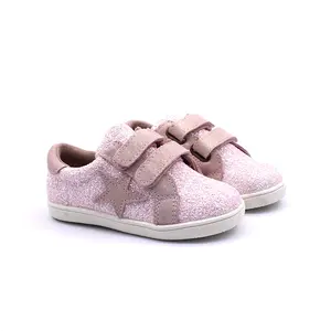 Atacado de couro genuíno zero gota designers minimalista descalço criança meninos meninas vestido casual bebê crianças sapatos