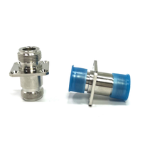 Fabricant Adaptateur coaxial RF N femelle vers N femelle 4 trous bride 25mm connecteur coaxial à montage sur panneau N femelle Jack connecteur coaxial