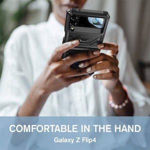 Robuste armure dur défenseur couverture coques de téléphone pour <span class=keywords><strong>Samsung</strong></span> <span class=keywords><strong>Galaxy</strong></span> <span class=keywords><strong>Z</strong></span> <span class=keywords><strong>Flip</strong></span> 4 & 3 5G Moto Razr <span class=keywords><strong>2022</strong></span> corps complet double couche étui robuste - Product Image 6