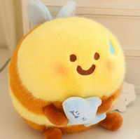Peluche créative Bees Playmate Shark B, mignonne et adorable, pour les étudiants ou les couples, en cadeau