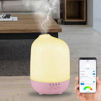 Humidificateur Électrique Smart Air Aroma Diffuseur 300ml Humidificateur D'air Huile Essentielle Aromathérapie Cool Mist Maker pour La Maison