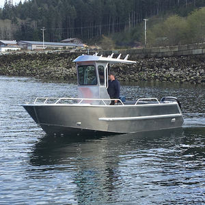 Bateaux de pêche rapide de luxe en aluminium tout soudé Yachts de chalutier en acier avec moteur hors-bord à <span class=keywords><strong>vendre</strong></span> - Product Image 3