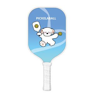 Raqueta de Pickleball de Fibra de Vidrio con Diseño Colorido en la Superficie, Grosor de 10/14/16 mm - Product Image 3