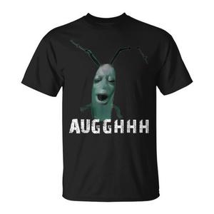 Camiseta Cursed Plankton Meme negra para adultos, unisex, camiseta de humor de Internet, manga corta, cuello redondo, impresión digital - Product Image 1