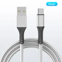 Mindpure 1m PD 20W 5V 6A 5Gbps Type C Câble de données en nylon Charge rapide USB C Chargeur pour téléphones mobiles Imprimantes Ordinateurs