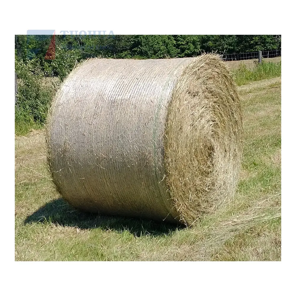 ตาข่ายห่อของ HDPE แบบยืดได้,ตาข่ายคลุมสำหรับห่อหญ้าแห้งการเกษตร