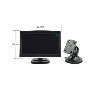 Cámara de monitor de marcha atrás inalámbrica para coche, espejo retrovisor de cristal con cámara de aparcamiento - Product Image 5