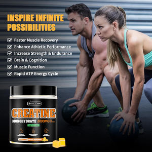 男性肌酸一水合物5000毫克-肌酸软糖用于锻炼肌肉、能量和力量-无糖锻炼前补充剂 - Product Image 5