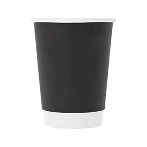 Custom Printed Embossed Craft Paper <b>Disposable</b> Double Wall Coffee <b>Cups</b> 6oz-22oz Recyclable - Product Image 1
