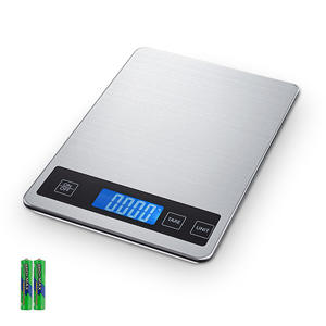 Balance de cuisine numérique portable mini électronique 5 kg alimentée par batterie, balance alimentaire en acier inoxydable pour la maison, précision de 1 g - Product Image 3