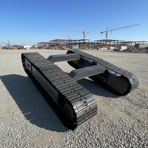 Systèmes de châssis à chenilles robustes de 10 tonnes pour excavatrices et bulldozers, conçus pour les sites miniers et de construction - Product Image 1