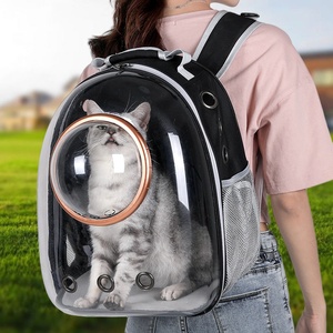 Bolsa de transporte de viaje <span class=keywords><strong>para</strong></span> mascotas colorida, <span class=keywords><strong>mochila</strong></span> de mano <span class=keywords><strong>para</strong></span> <span class=keywords><strong>perros</strong></span> a la moda, bolsa de gato resistente transpirable de gran capacidad - Product Image 1