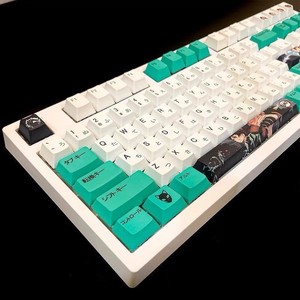 Chủ Đề Demon Slayer 131 Phím PBT Nhuộm Thăng Hoa <span class=keywords><strong>Cherry</strong></span> Chiều Cao Cho 61 63 64 68 75 84 87 98 104 108 Phím Bàn Phím Cơ - Product Image 3