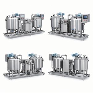 Línea de Producción de Yogur Automática para Granjas Lecheras Ace Unit con Bomba de Motor, Sistema de Procesamiento de Leche de Acero Inoxidable de 100L-5000L - Product Image 2