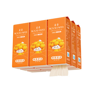 Richman Wood <b>Paper</b> Toilet <b>Tissue</b> 12-Pack Hanging Soft Standard Roll Household Use - Product Image 1