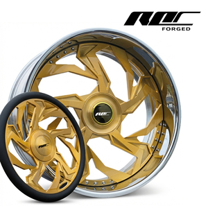 Rines Forjados Roc Custom de 24, 26, 28 y 30 Pulgadas, Estilo <span class=keywords><strong>Trapstar</strong></span> con Borde Profundo, 6x139.7, 5x120.7, para Classic Caprice, GMC Yukon, Suburban - Product Image 1