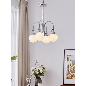 Vintage Nordic Style French Cream Living Room <b>Lamp</b> Popular Magic Bean Bow Pendant Retro <b>Study</b> Chandelier Pendant Lights for - Product Image 2