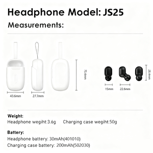 Amplificateur <span class=keywords><strong>de</strong></span> son intra-auriculaire hypoallergénique Soft-Tip Device 20 + heures d'autonomie IPX-2 étanche pour les utilisateurs sensibles - Product Image 3