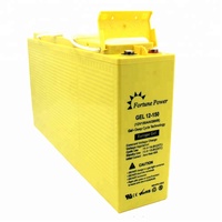 Système de stockage de batterie solaire à cycle profond haute tension 12V 150Ah Fortune Power FP150-12