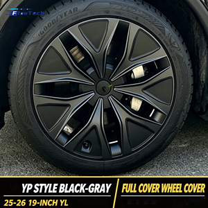 Exclusivement pour Tesla Model Y Juniper 2025-2026 : Enjoliveurs de roue de 19 pouces à couverture intégrale, protection de jante, design à clipser - Product Image 5